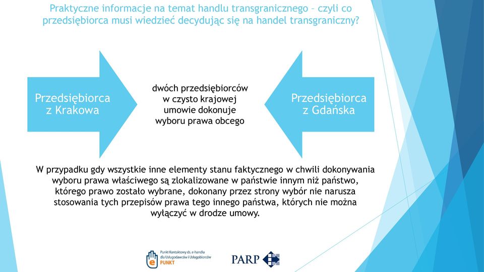 innym niż państwo, którego prawo zostało wybrane, dokonany przez strony wybór nie narusza