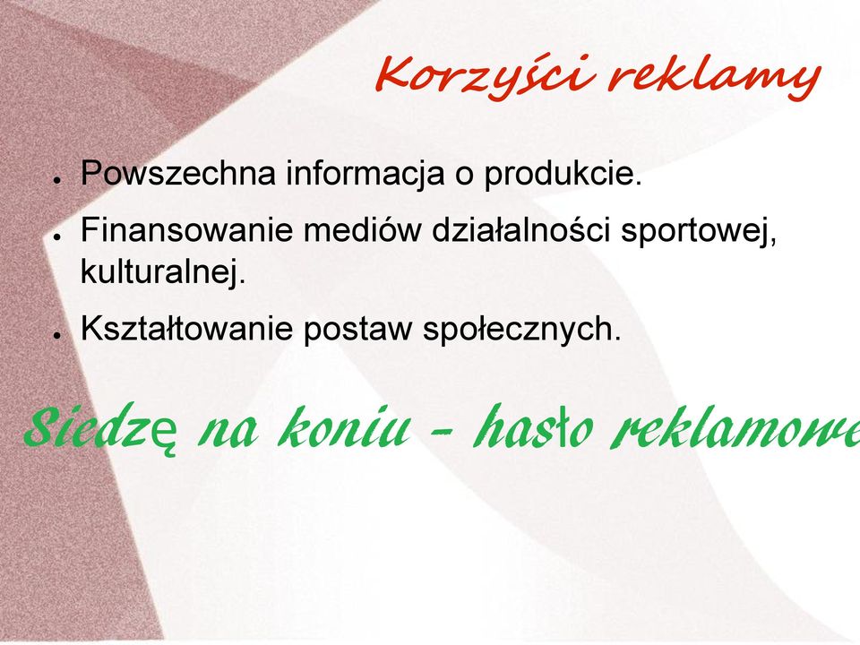 Finansowanie mediów działalności sportowej,