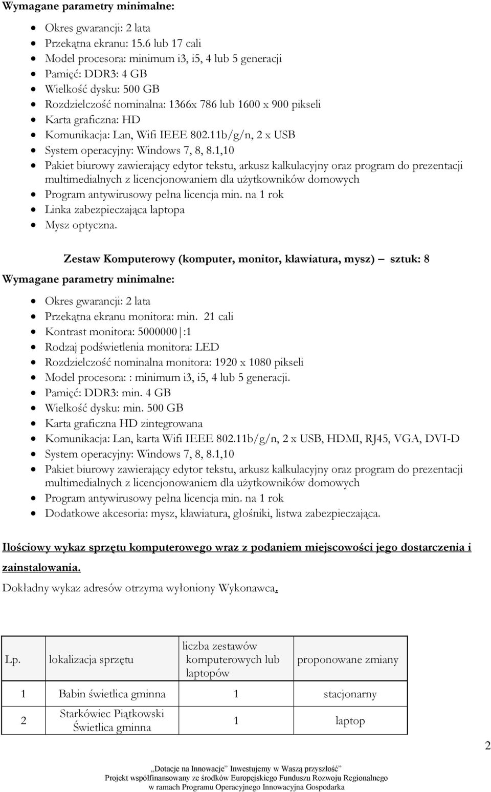 Lan, Wifi IEEE 802.11b/g/n, 2 x USB System operacyjny: Windows 7, 8, 8.