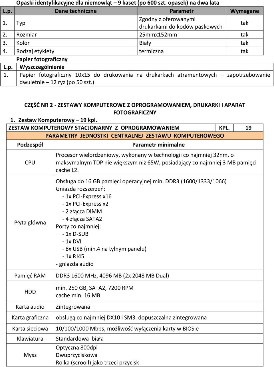 Papier fotograficzny 10x15 do drukowania na drukarkach atramentowych zapotrzebowanie dwuletnie 12 ryz (po 50 szt.