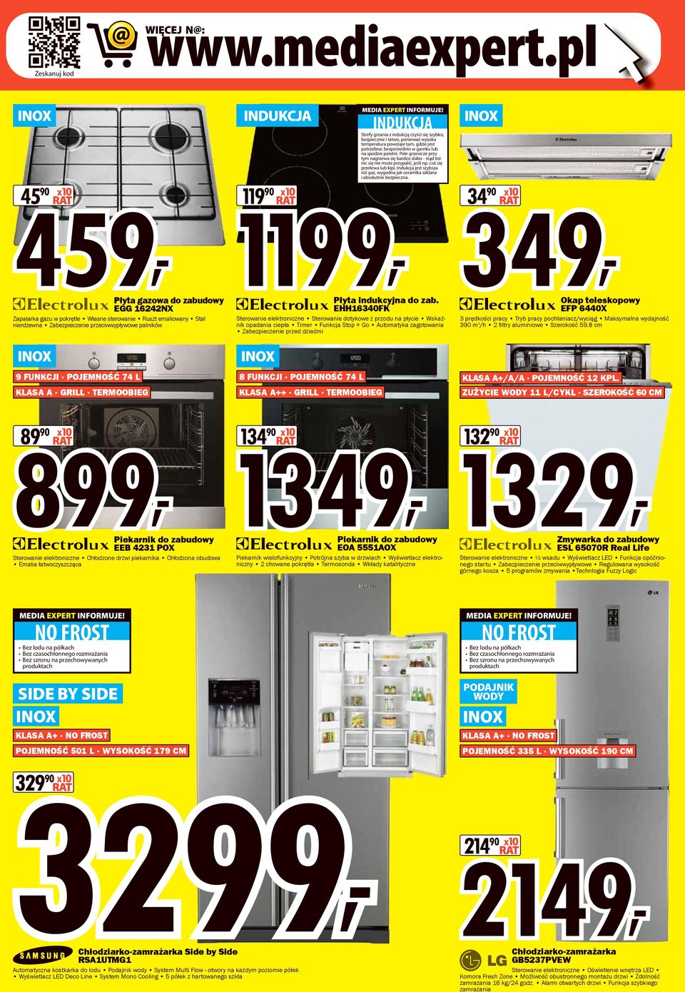 L KLASA A GRILL TERMOOBIEG INDUKCJA 1199, 119 Płyta indukcyjna do zab.