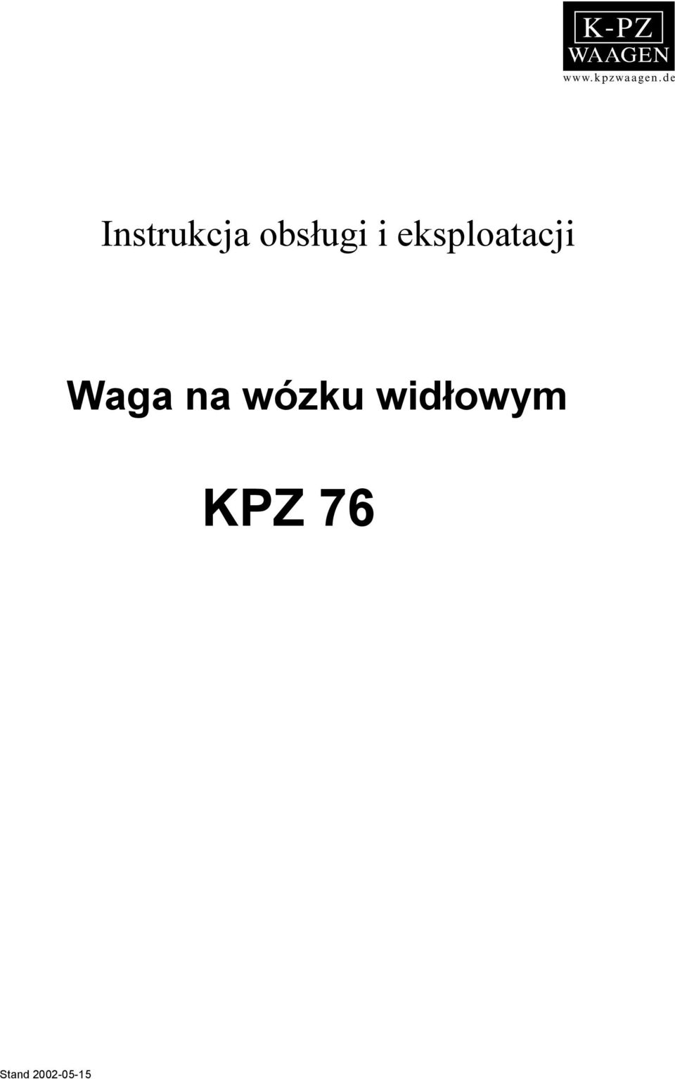 na wózku widłowym