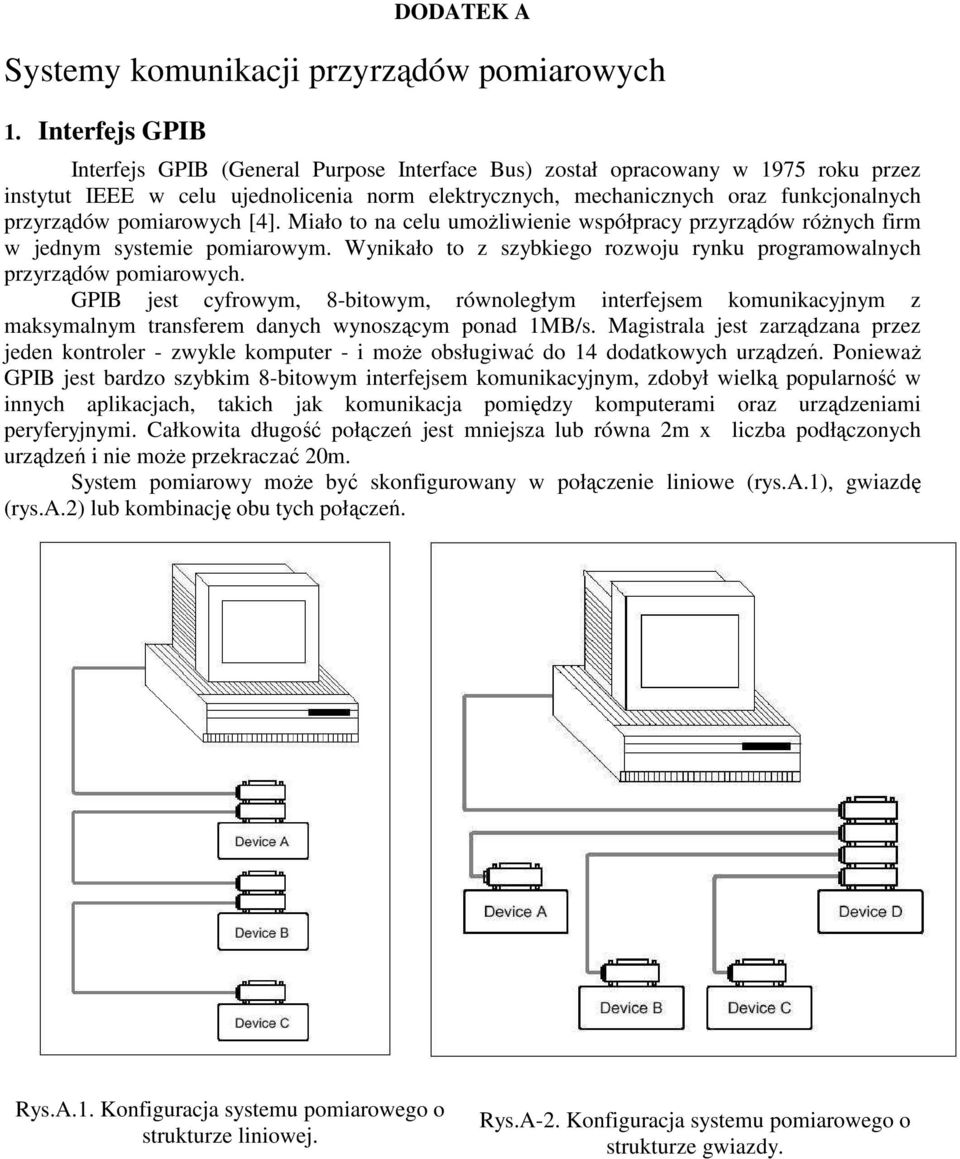 pomiarowych [4]. Miało to na celu umoŝliwienie współpracy przyrządów róŝnych firm w jednym systemie pomiarowym. Wynikało to z szybkiego rozwoju rynku programowalnych przyrządów pomiarowych.
