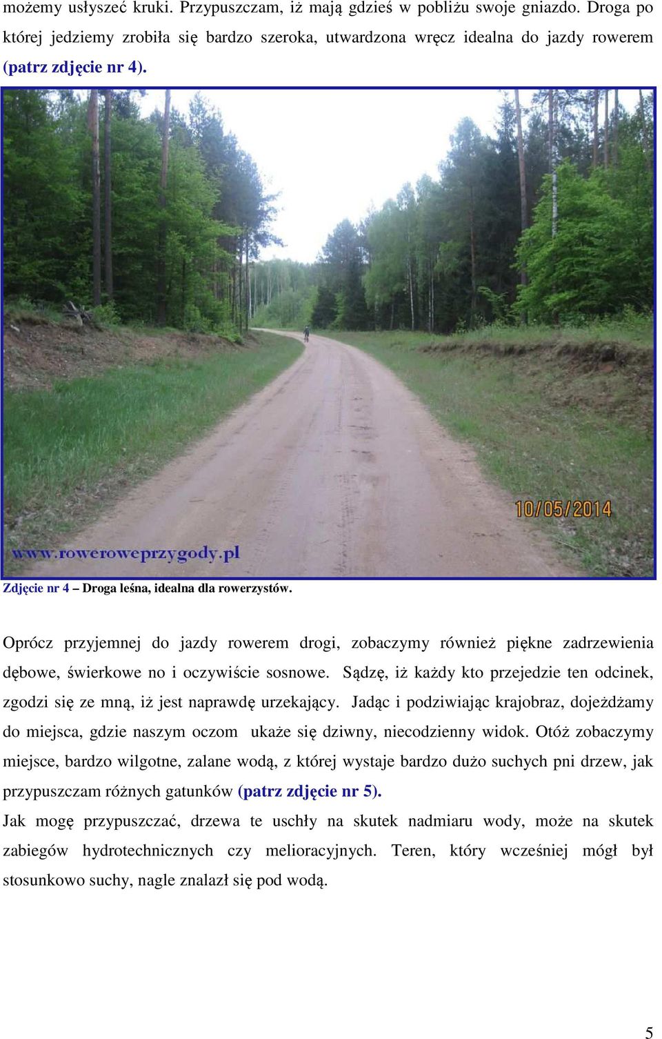 Sądzę, iż każdy kto przejedzie ten odcinek, zgodzi się ze mną, iż jest naprawdę urzekający.