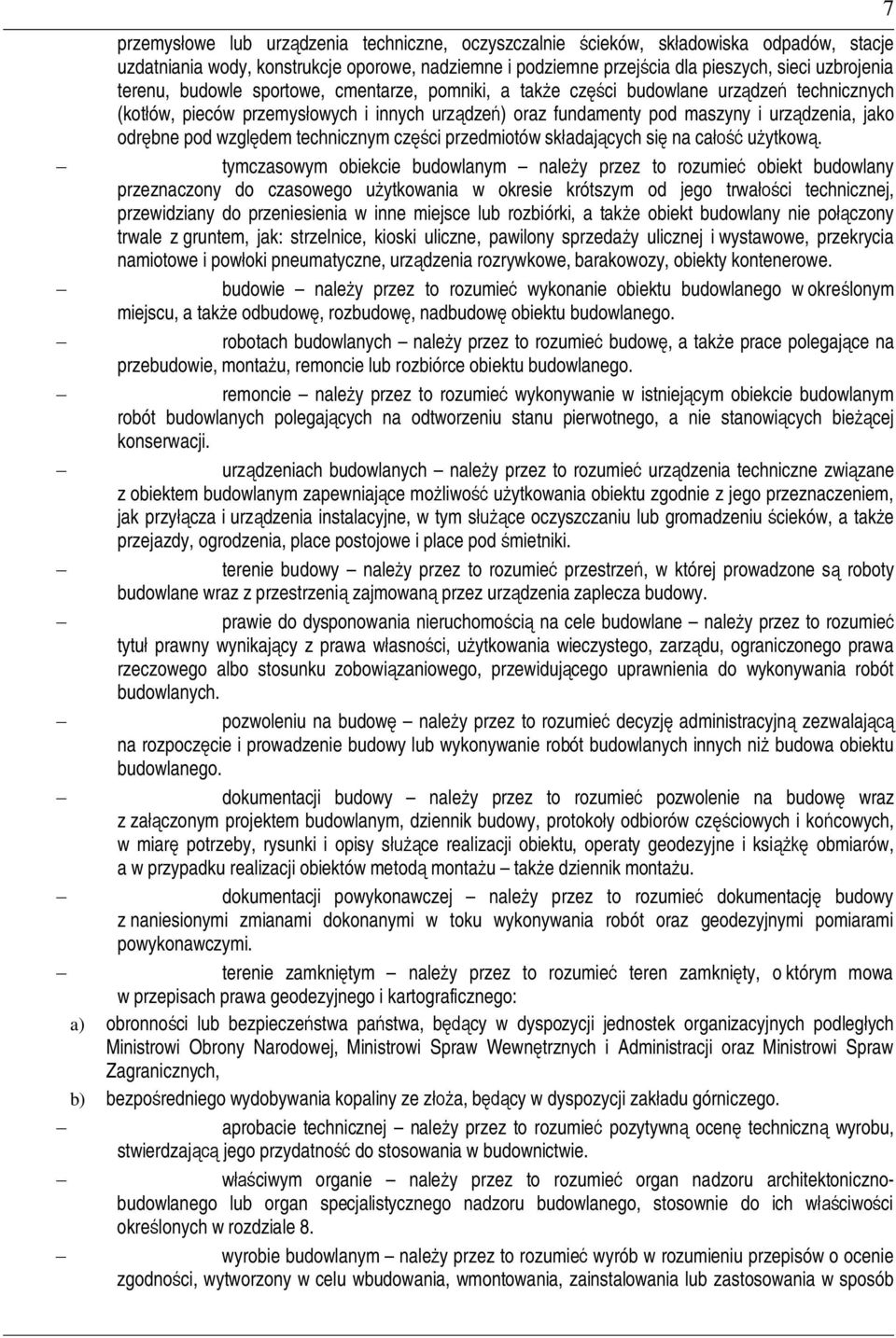 technicznym czci przedmiotów skadajcych si na ca uytkow.