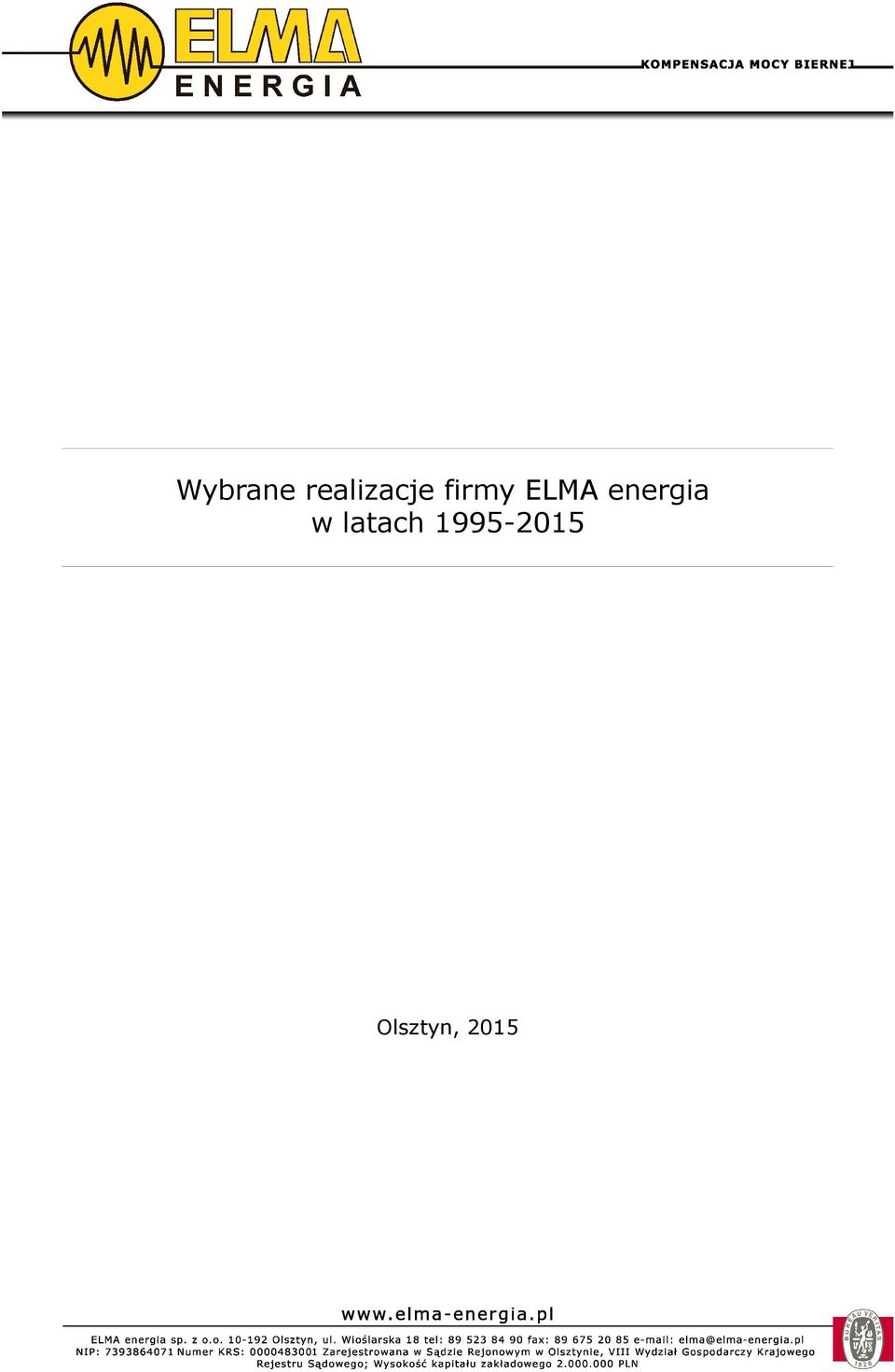 ELMA energia w