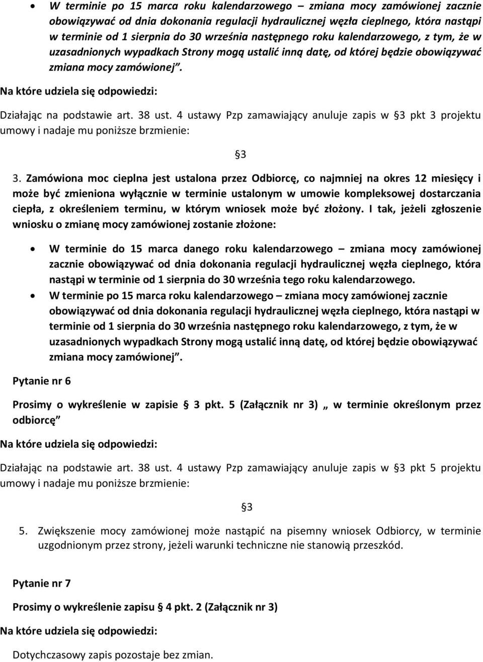 4 ustawy Pzp zamawiający anuluje zapis w 3 pkt 3 projektu 3 3.