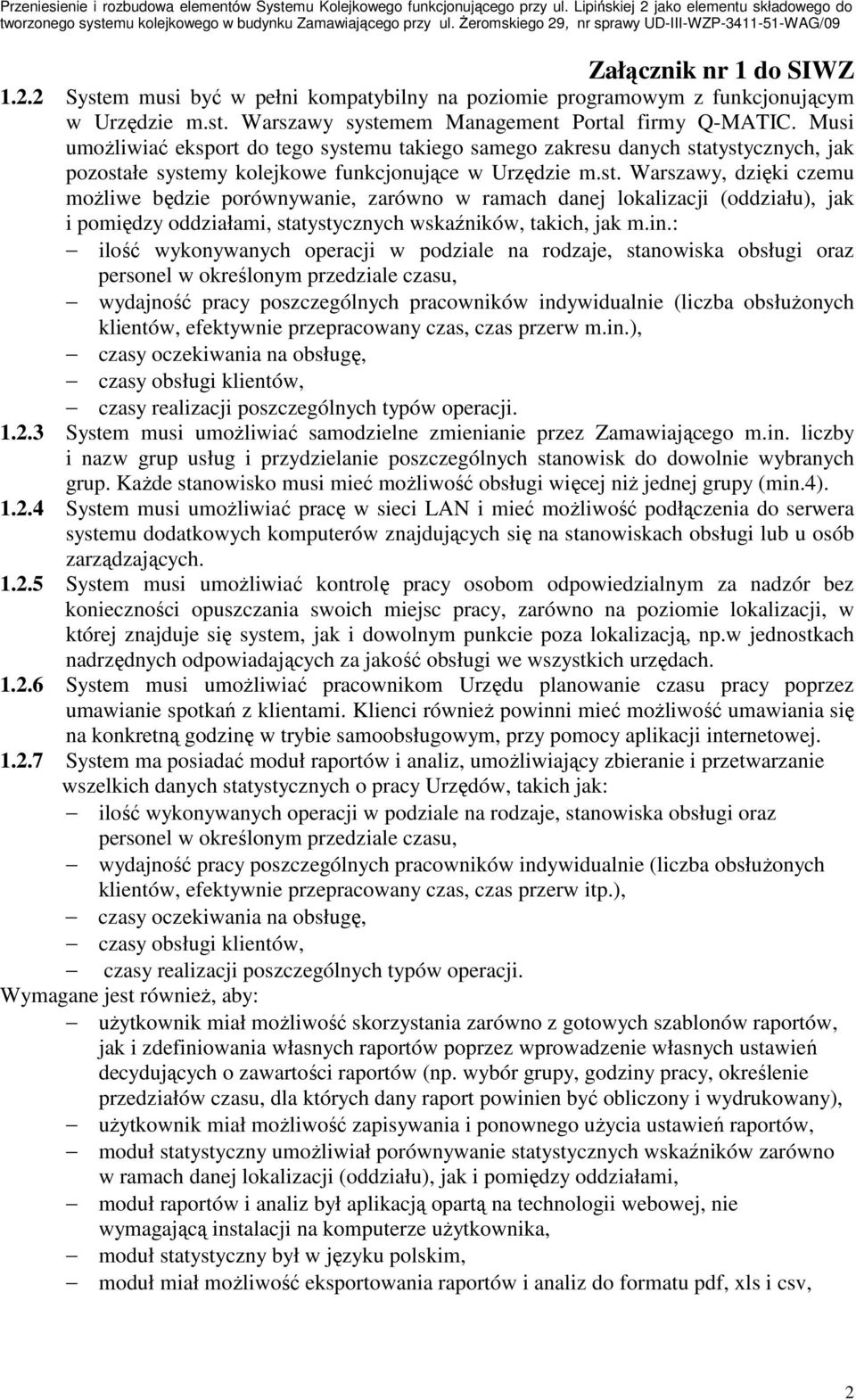 mu takiego samego zakresu danych sta