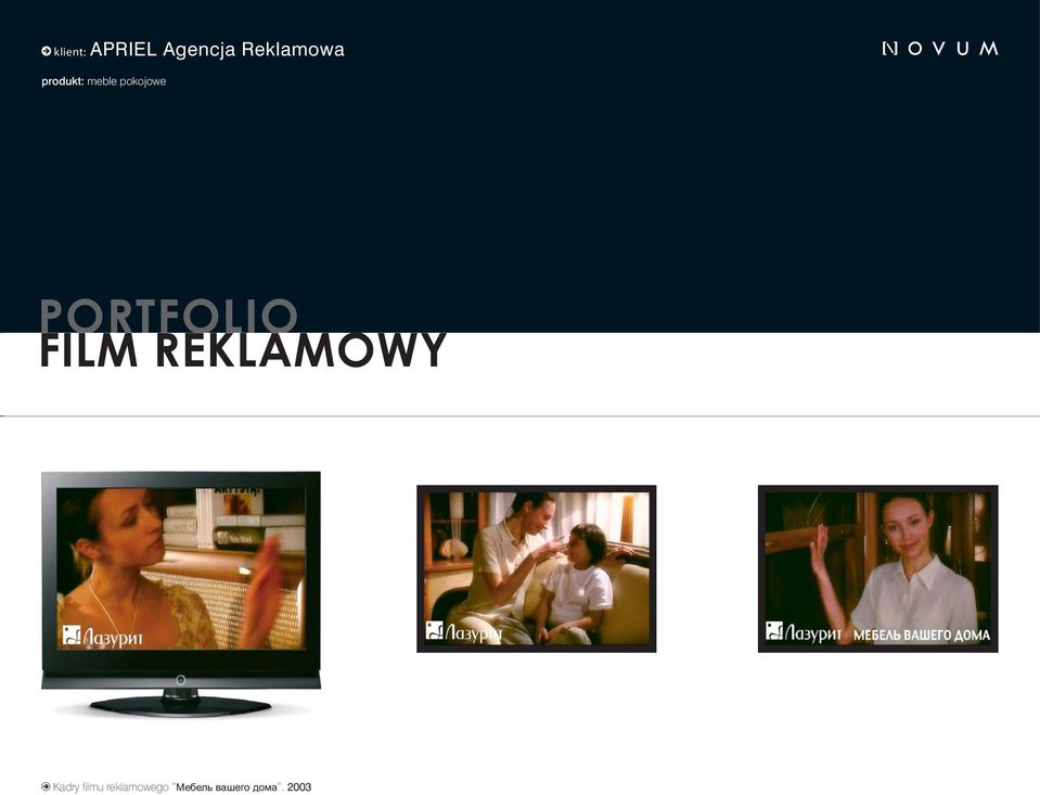 pokojowe FILM REKLAMOWY Kadry