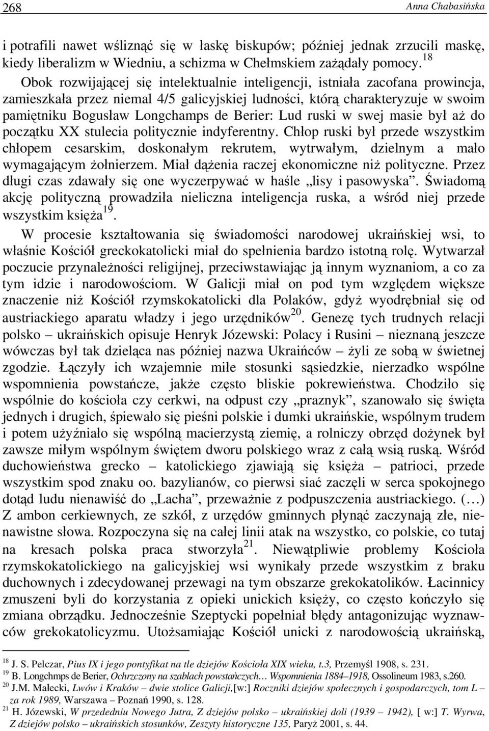 Berier: Lud ruski w swej masie był aż do początku XX stulecia politycznie indyferentny.