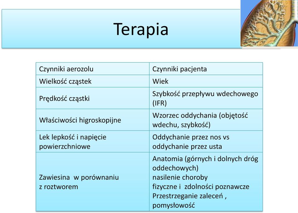 Wzorzec oddychania (objętość wdechu, szybkość) Oddychanie przez nos vs oddychanie przez usta Anatomia (górnych