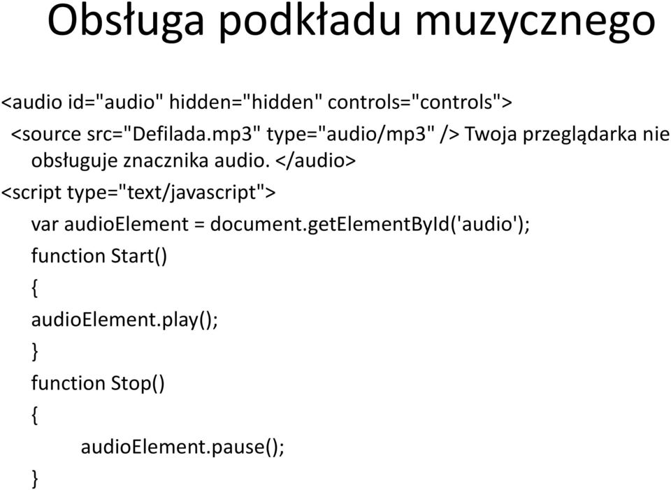mp3" type="audio/mp3" /> Twoja przeglądarka nie obsługuje znacznika audio.
