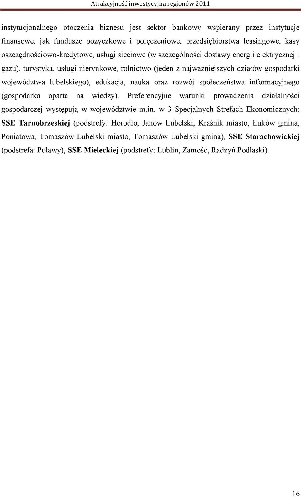 oraz rozwój społeczeństwa inf