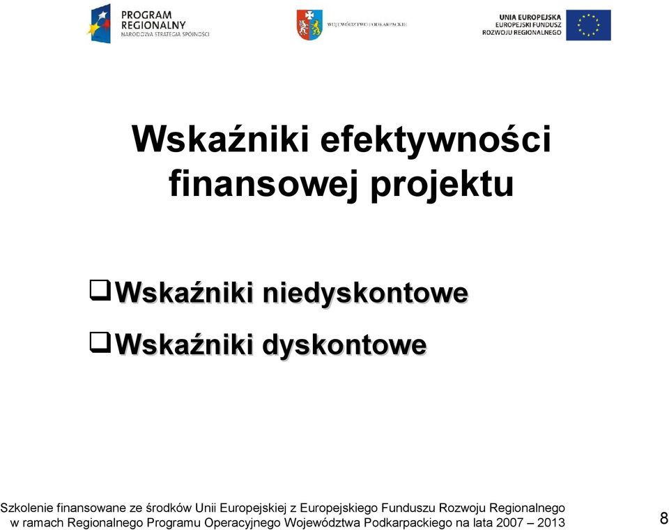 Wskaźniki