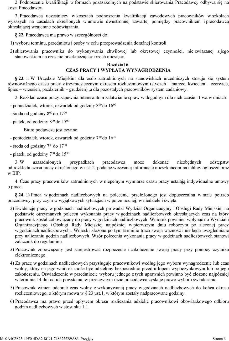 określającej wzajemne zobowiązania. 22.