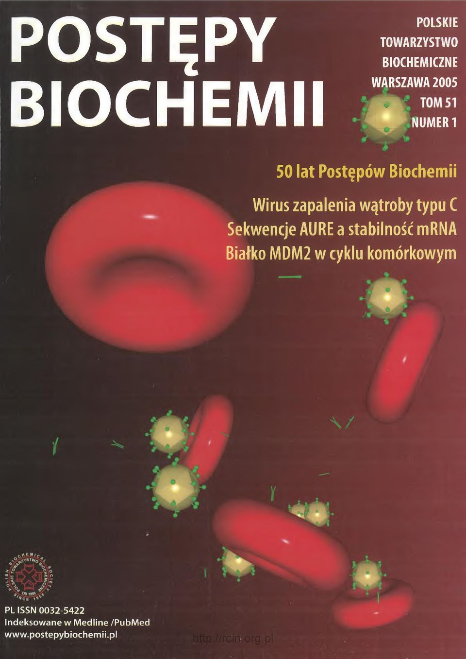 Sekwencje AURE a stabilność mrna Białko MDM2 w cyklu komórkowym PL