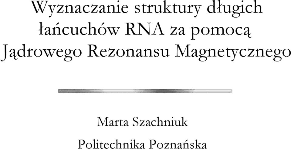 Jądrowego Rezonansu