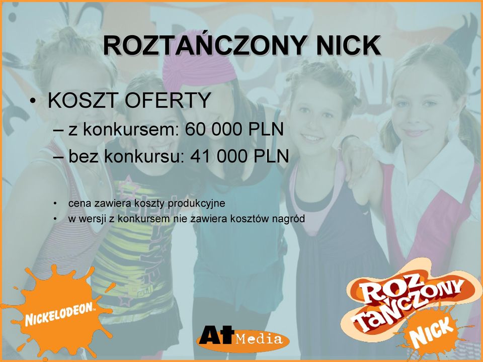 zawiera koszty produkcyjne w wersji