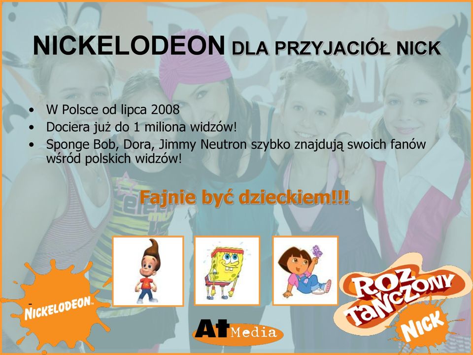 Sponge Bob, Dora, Jimmy Neutron szybko znajdują