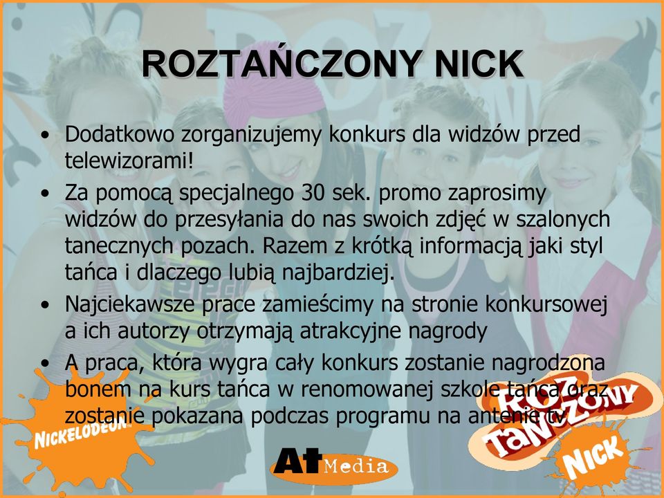 Razem z krótką informacją jaki styl tańca i dlaczego lubią najbardziej.