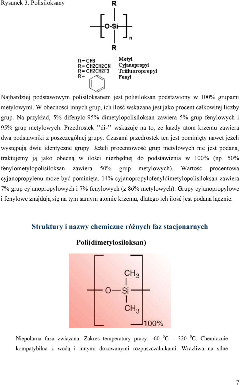 Przedrostek di- wskazuje na to, że każdy atom krzemu zawiera dwa podstawniki z poszczególnej grupy. Czasami przedrostek ten jest pominięty nawet jeżeli występują dwie identyczne grupy.