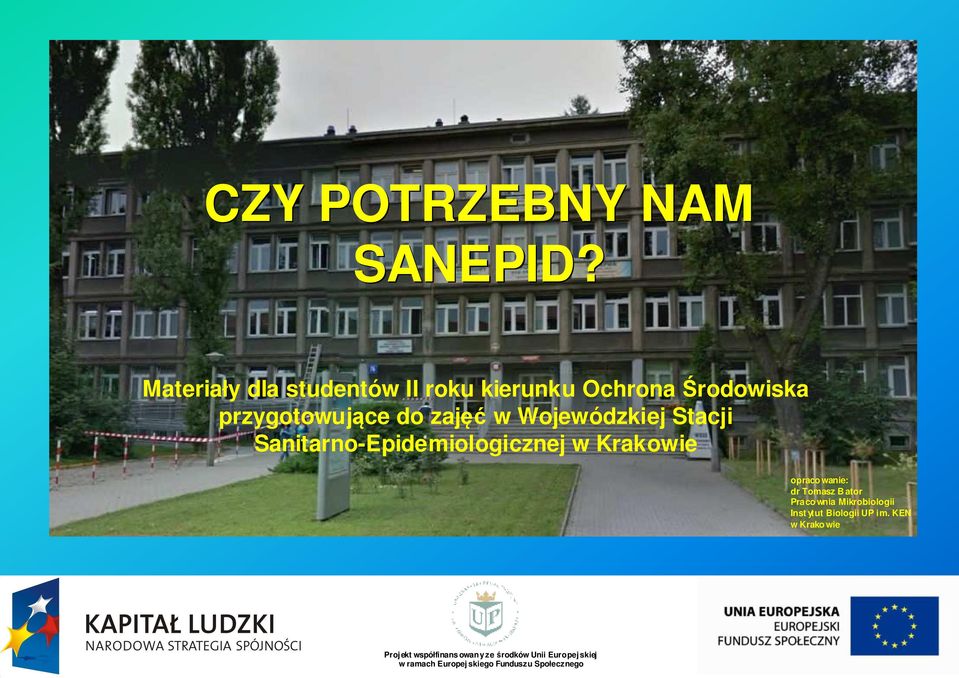 przygotowujące do zajęć w Wojewódzkiej Stacji