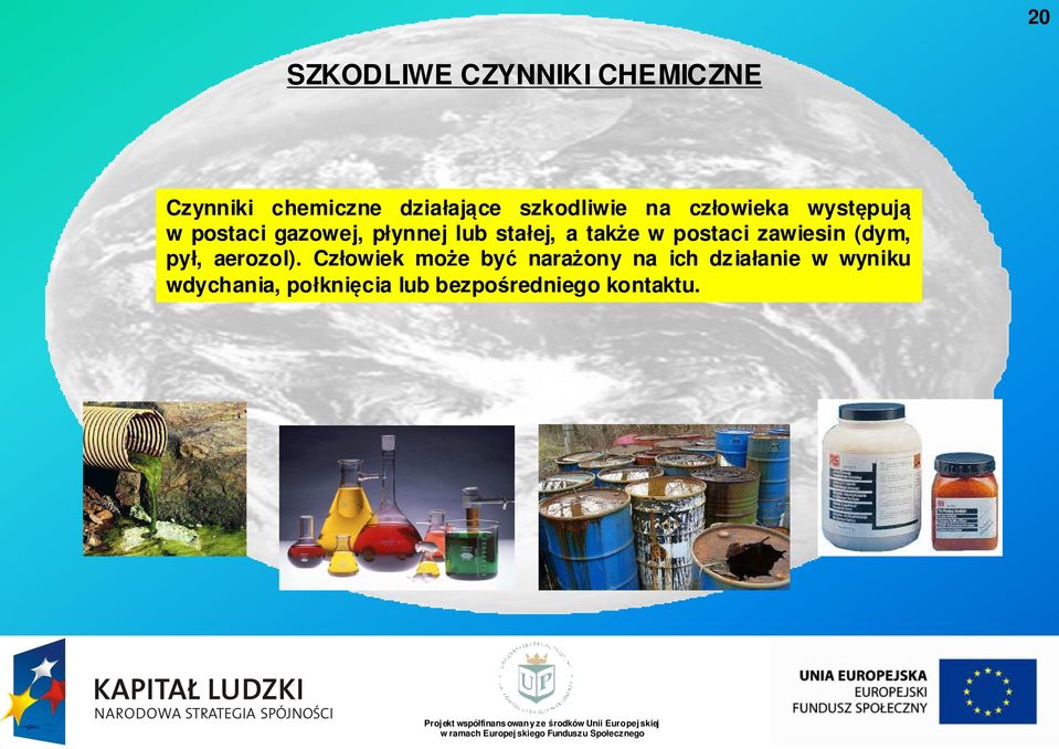 postaci zawiesin (dym, pył, aerozol).