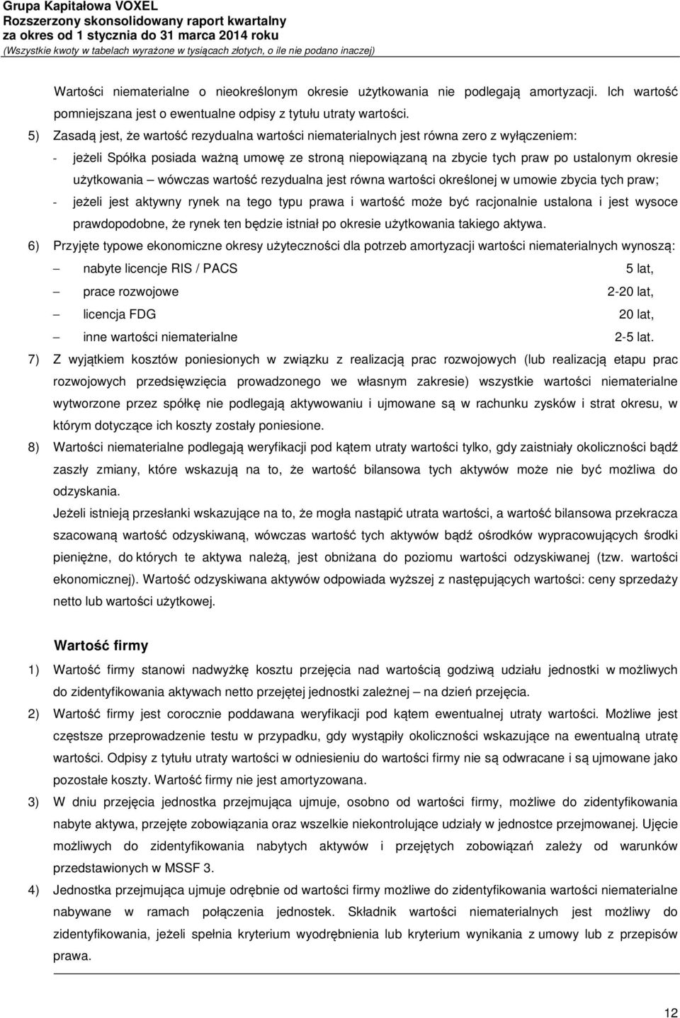 użytkowania wówczas wartość rezydualna jest równa wartości określonej w umowie zbycia tych praw; - jeżeli jest aktywny rynek na tego typu prawa i wartość może być racjonalnie ustalona i jest wysoce