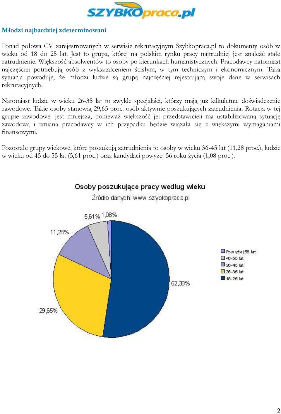 Pracodawcy natomiast najczęściej potrzebują osób z wykształceniem ścisłym, w tym techniczym i ekonomicznym.