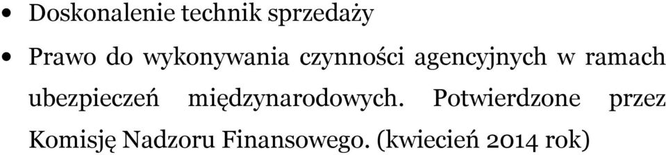 ubezpieczeń międzynarodowych.