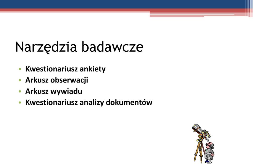 Arkusz obserwacji Arkusz