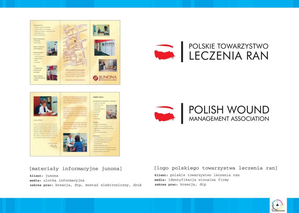 [logo polskiego towarzystwa leczenia ran] klient: polskie