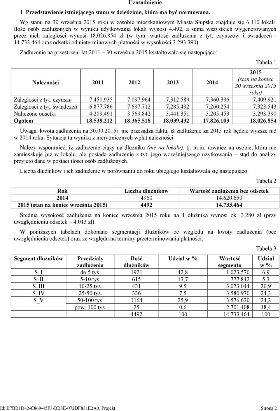 733.464 oraz odsetki od nieterminowych płatności w wysokości 3.293.390).