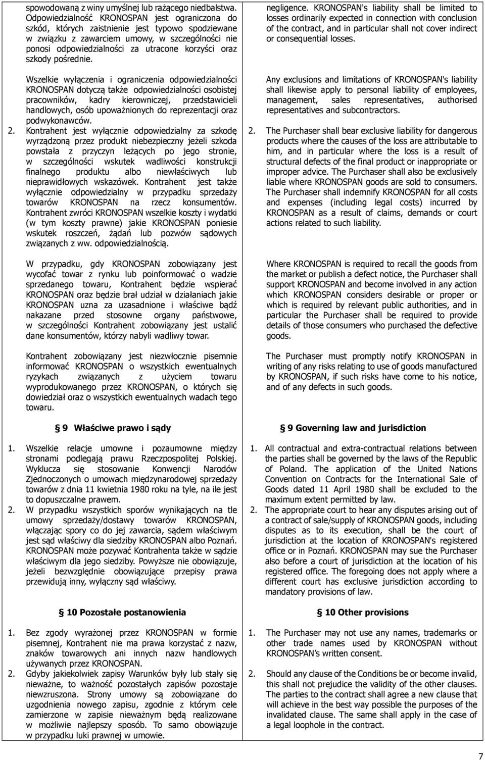 szkody pośrednie.