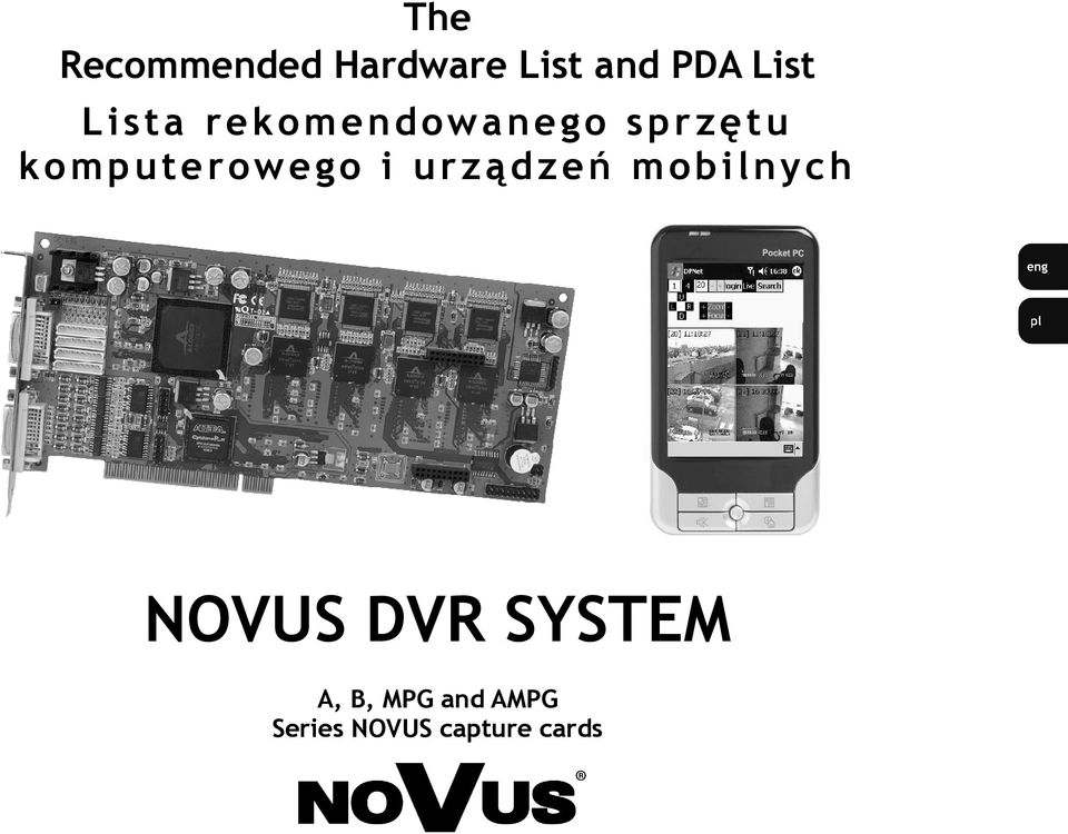 komputerowego i urządzeń mobilnych NOVUS
