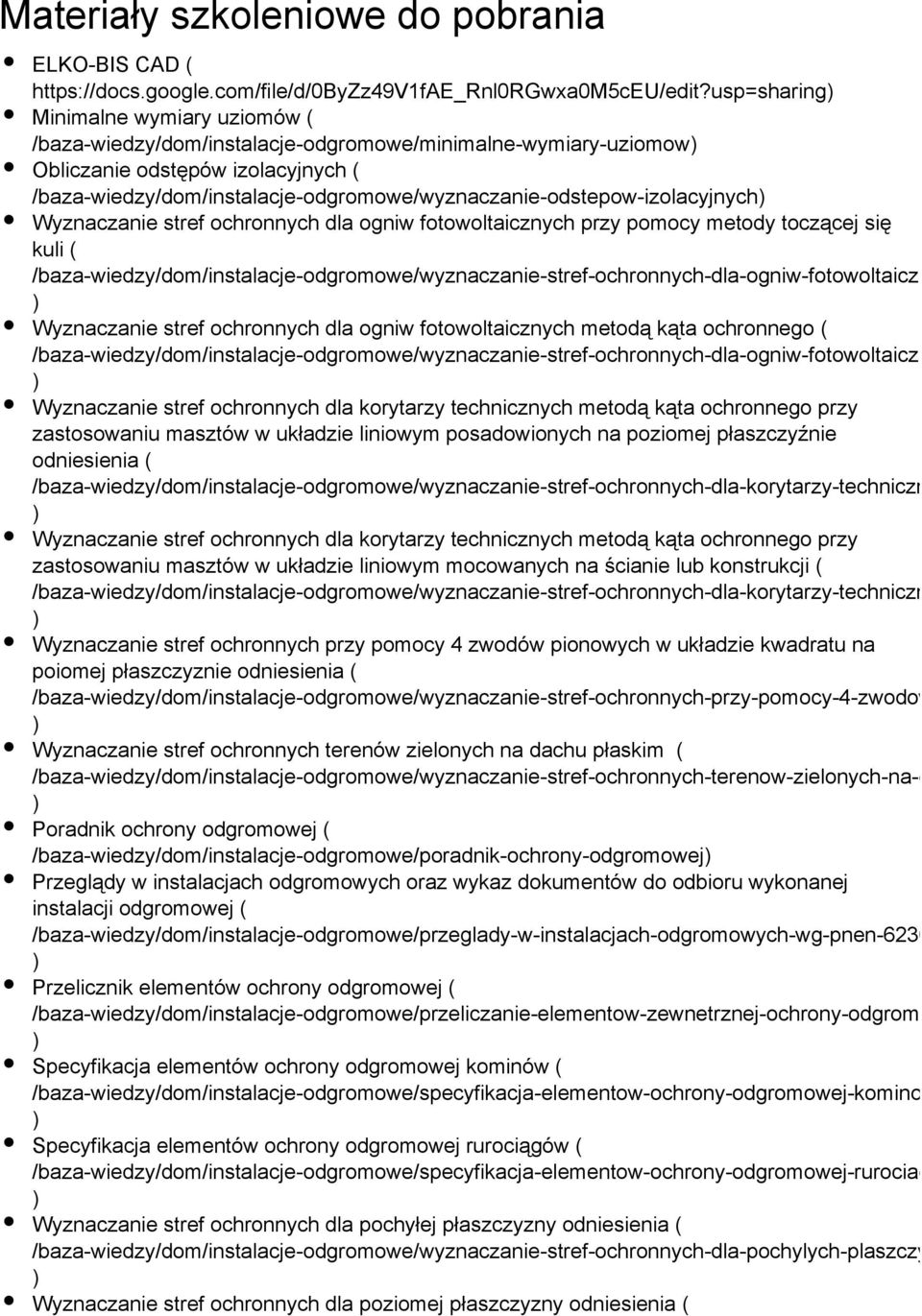 /baza-wiedzy/dom/instalacje-odgromowe/wyznaczanie-odstepow-izolacyjnych Wyznaczanie stref ochronnych dla ogniw fotowoltaicznych przy pomocy metody toczącej się kuli (