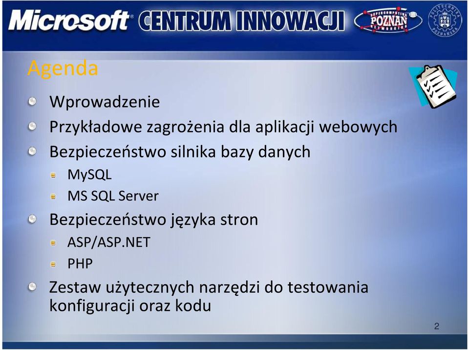 Server Bezpieczeństwo języka stron ASP/ASP.