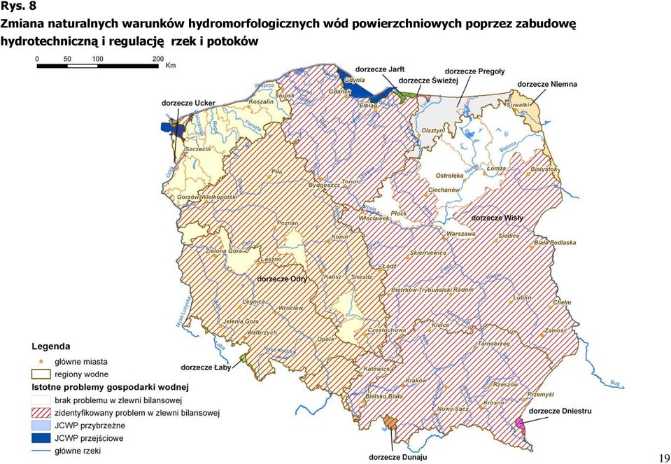 powierzchniowych poprzez zabudowę