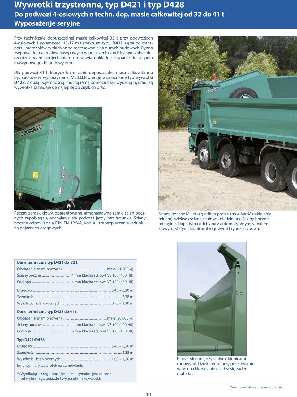 materiałów sypkich aż po zastosowania na dużych budowach.