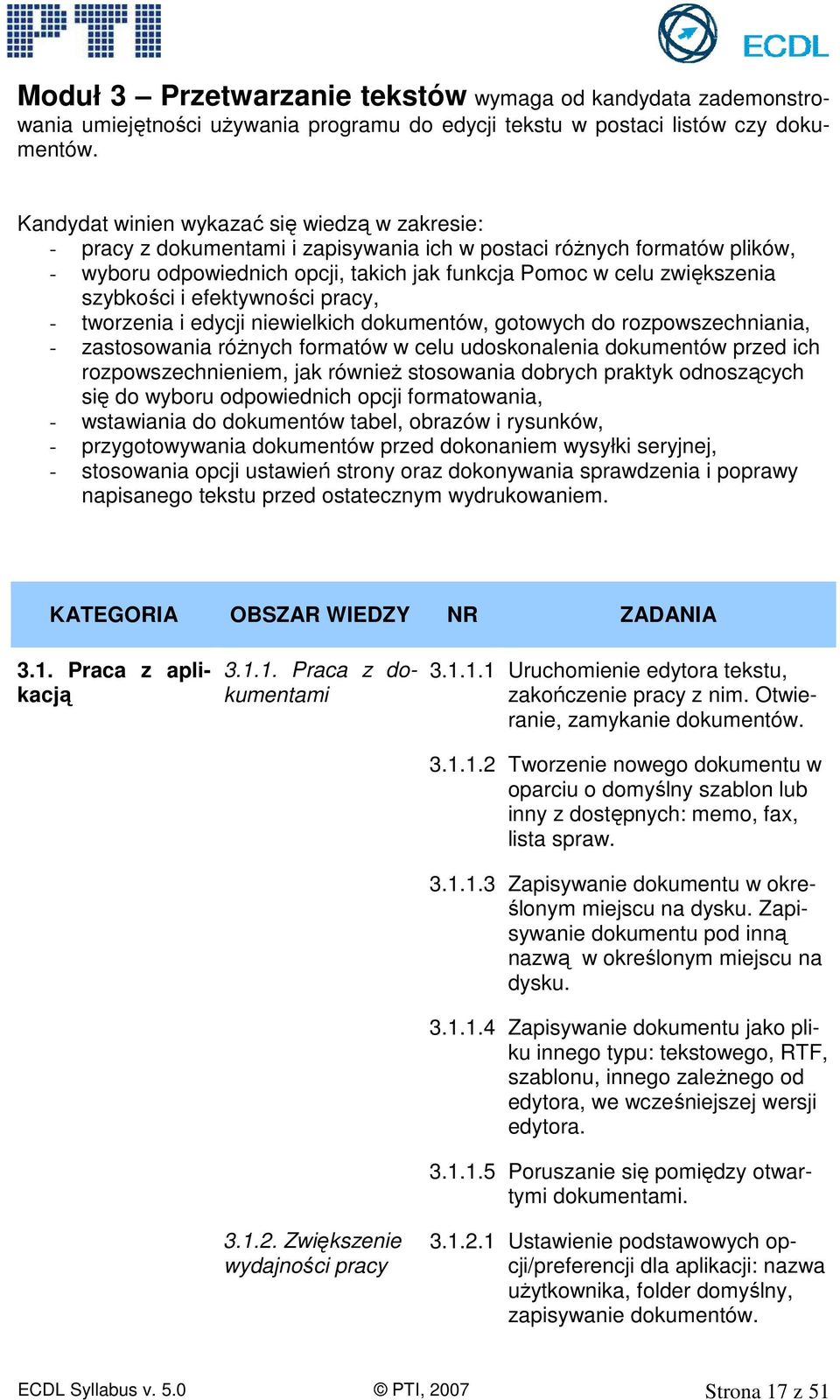 szybkości i efektywności pracy, - tworzenia i edycji niewielkich dokumentów, gotowych do rozpowszechniania, - zastosowania różnych formatów w celu udoskonalenia dokumentów przed ich