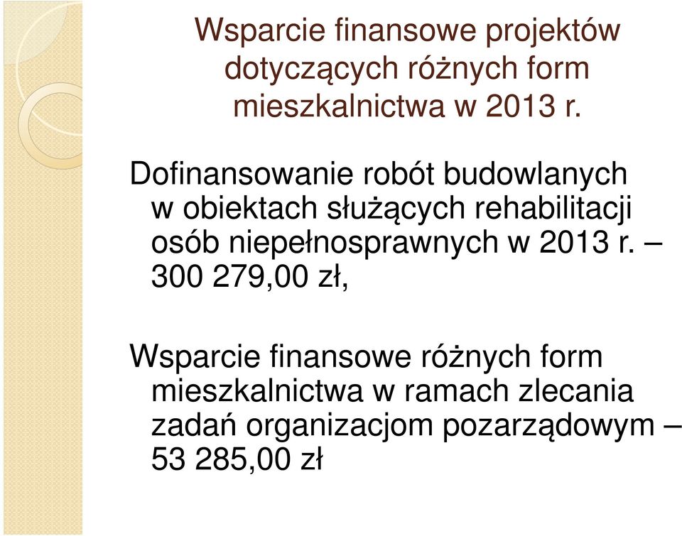 niepełnosprawnych w 2013 r.