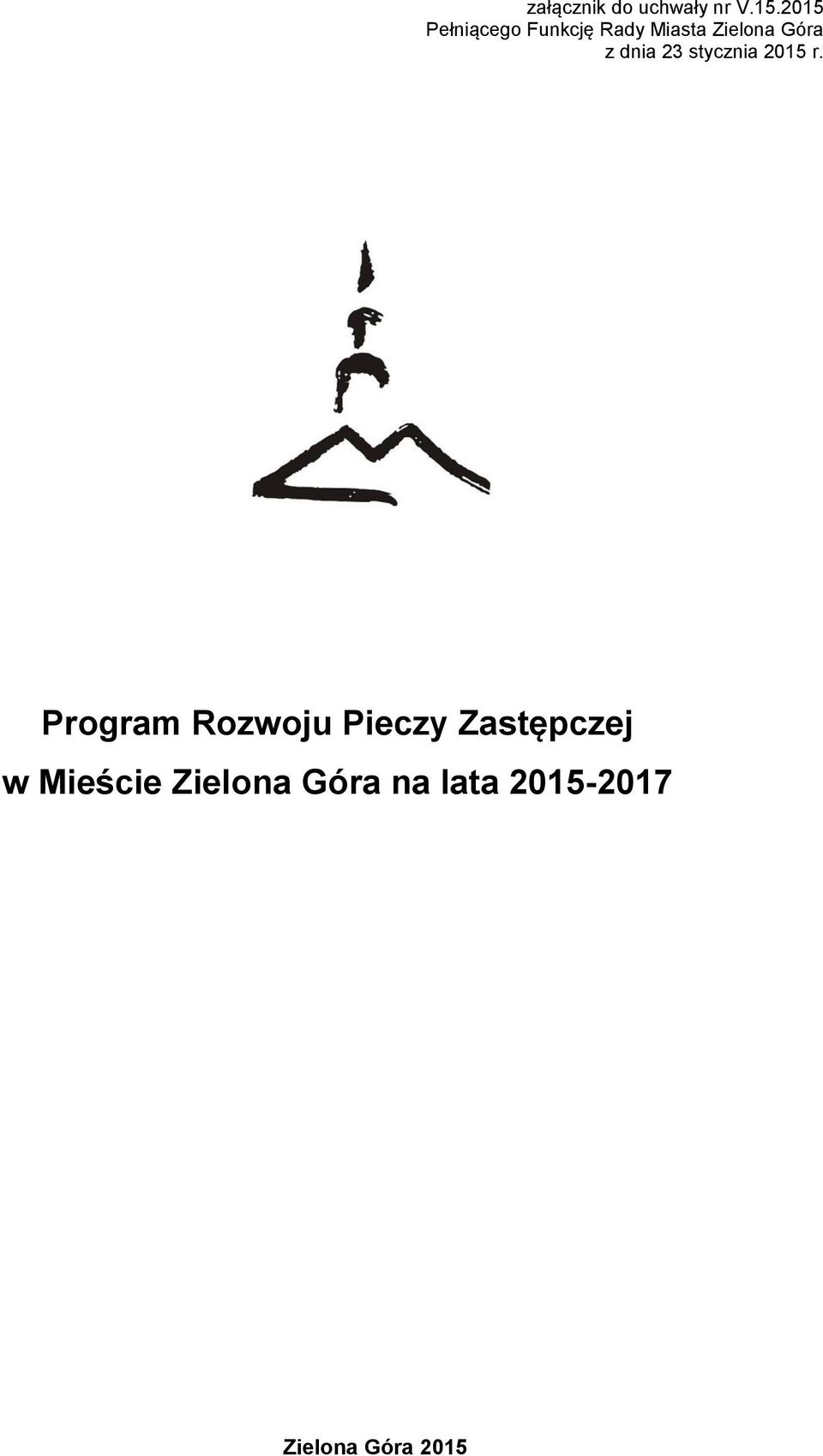 z dnia 23 stycznia 2015 r.