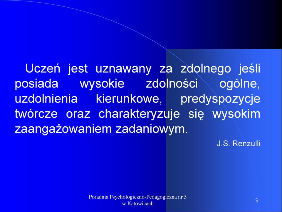 kierunkowe, predyspozycje twórcze oraz