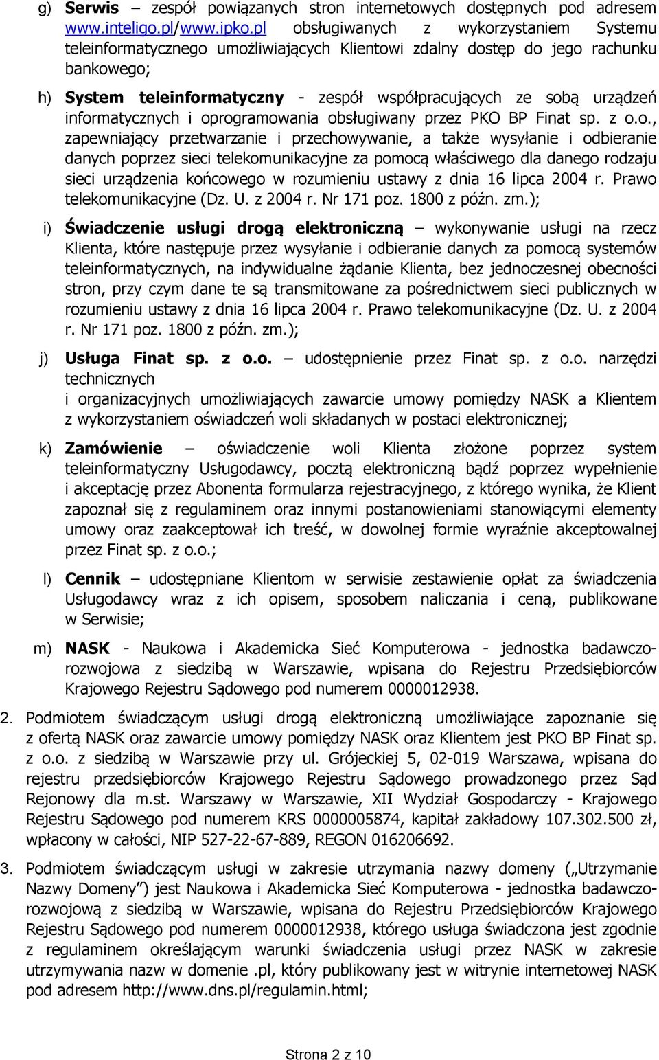urządzeń infor