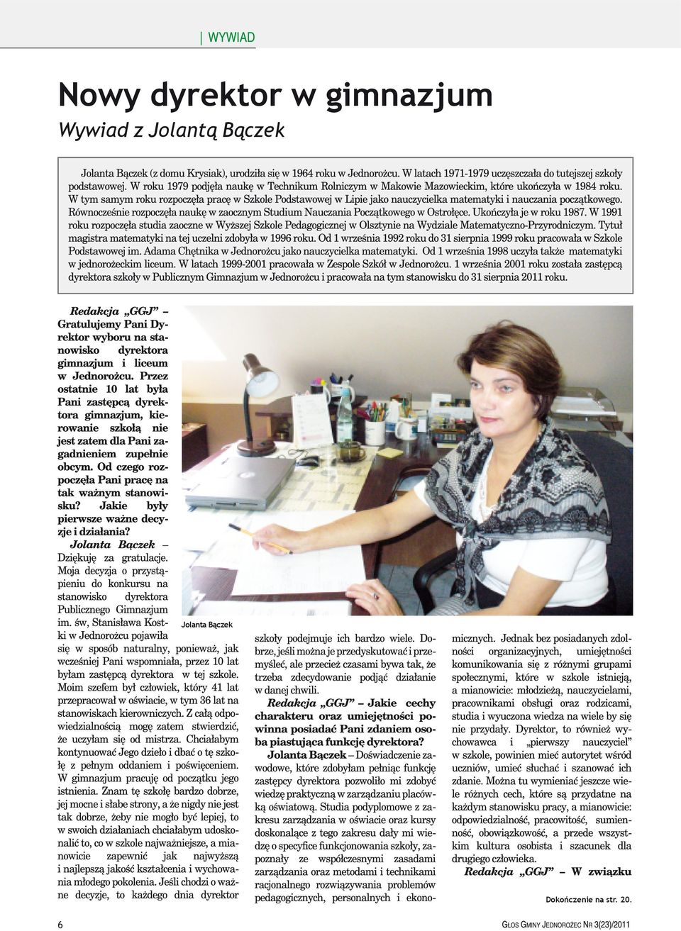 Jolantą Bączek Jolanta