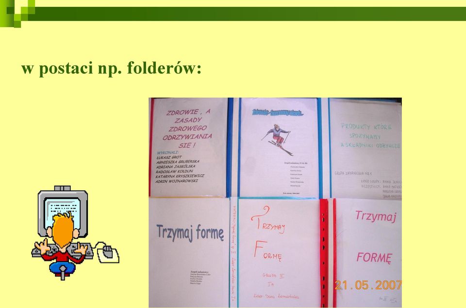 folderów: