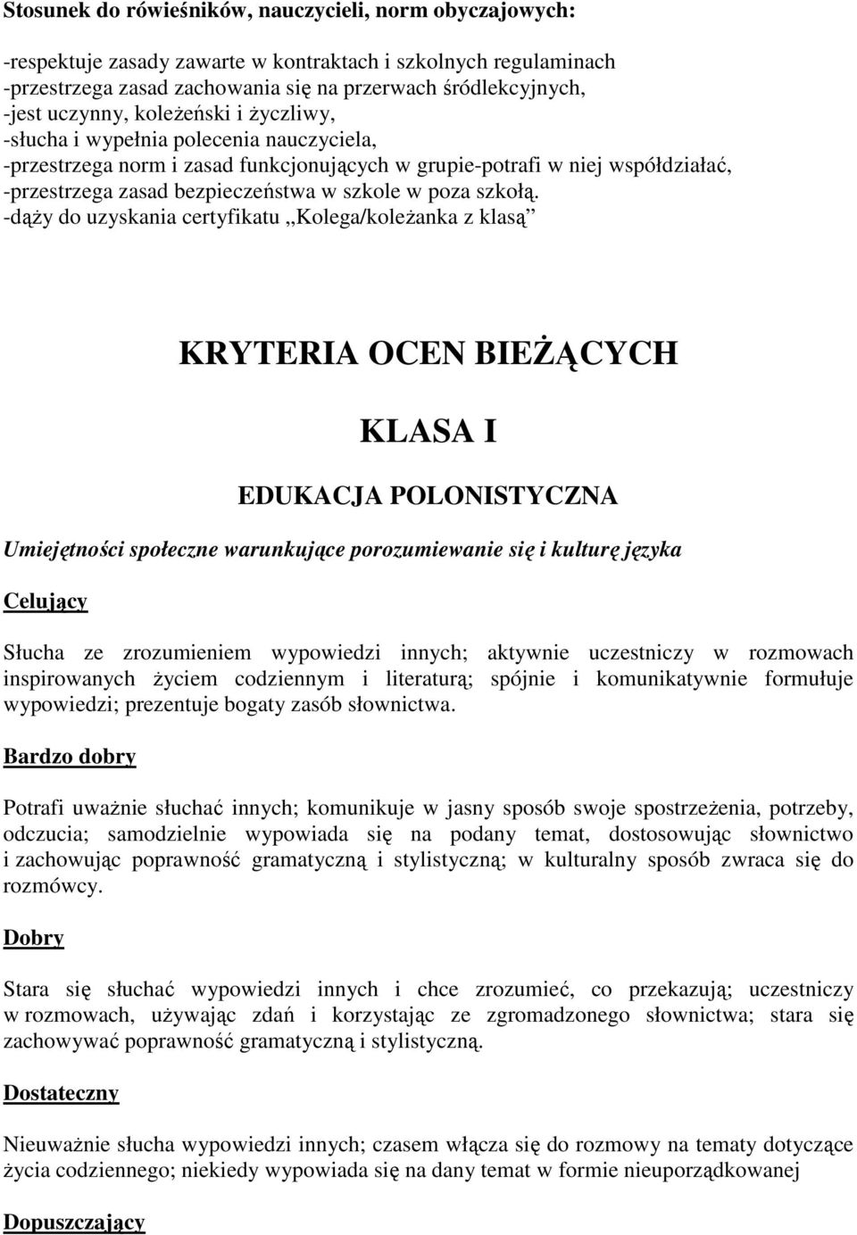 poza szkołą.