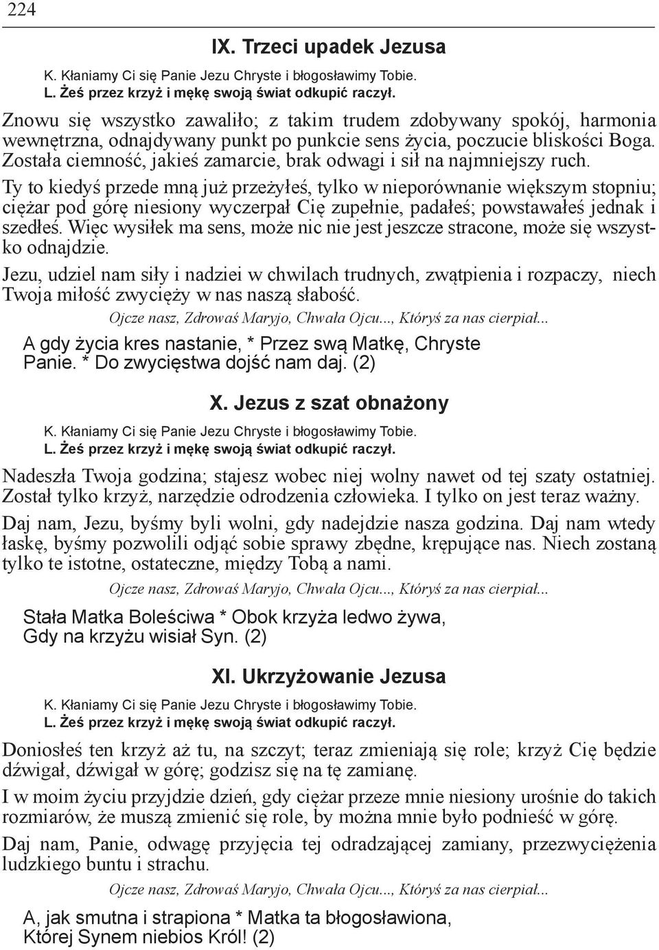 Ty to kiedyś przede mną już przeżyłeś, tylko w nieporównanie większym stopniu; ciężar pod górę niesiony wyczerpał Cię zupełnie, padałeś; powstawałeś jednak i szedłeś.