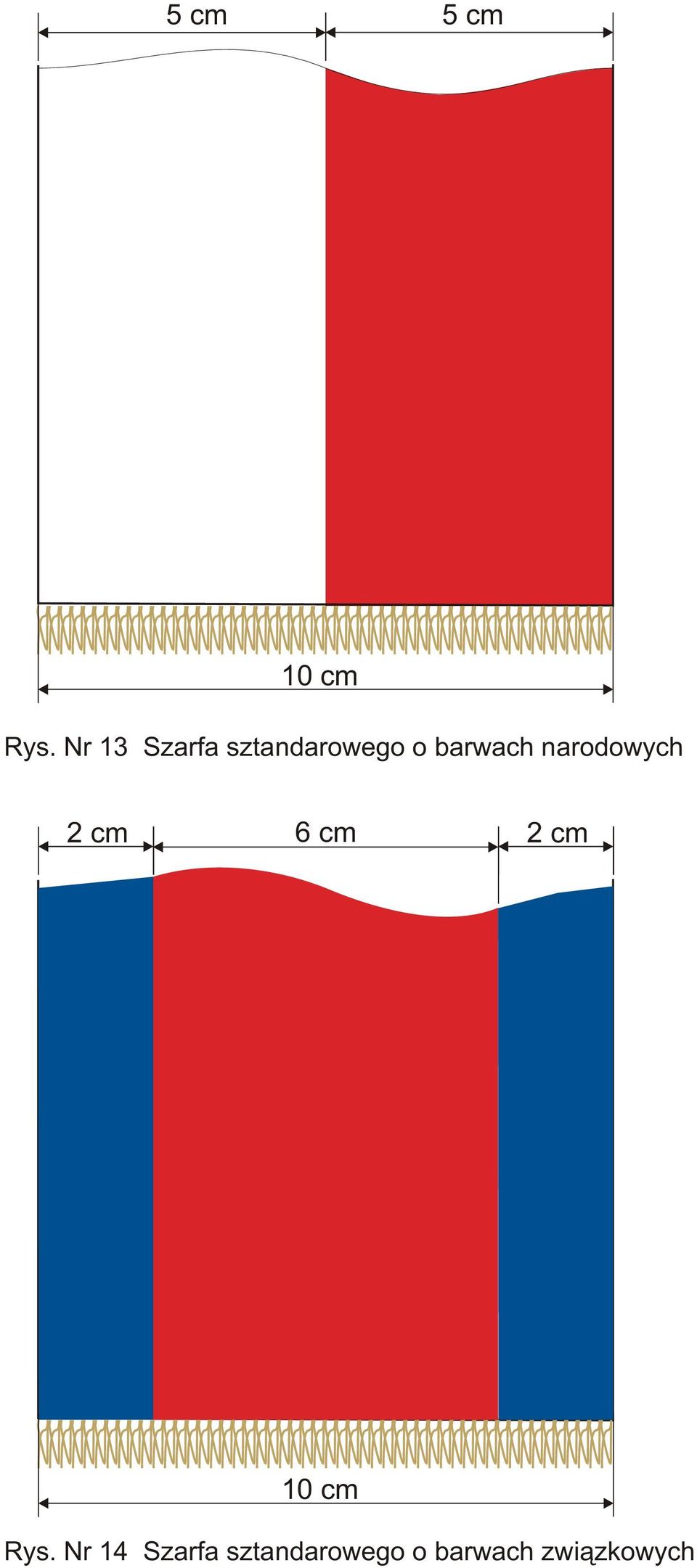 barwach narodowych 2 cm 6 cm 2 cm