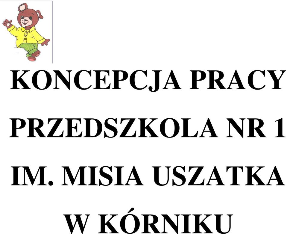 PRZEDSZKOLA NR